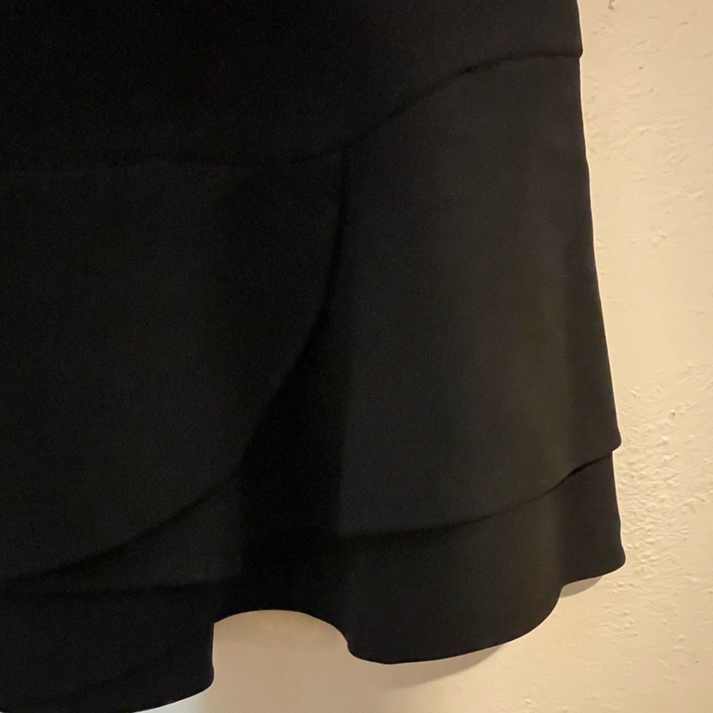Adrianna Papell Size 18 NWT Black Midi Plus size Dress Cocktail Work Sleeveless - Picture 7 of 8
